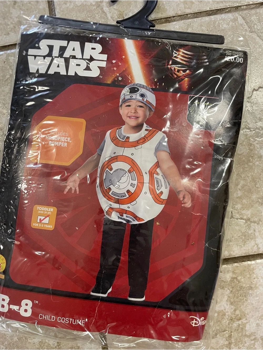Star Wars BB-8 Costume (2T-3T) - Picture 1 of 3